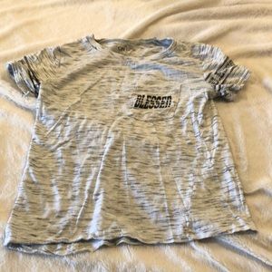 Blessed t-shirt with pocket